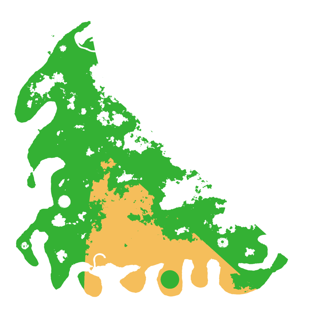 Biome Rust Map: Procedural Map, Size: 4500, Seed: 1048340510