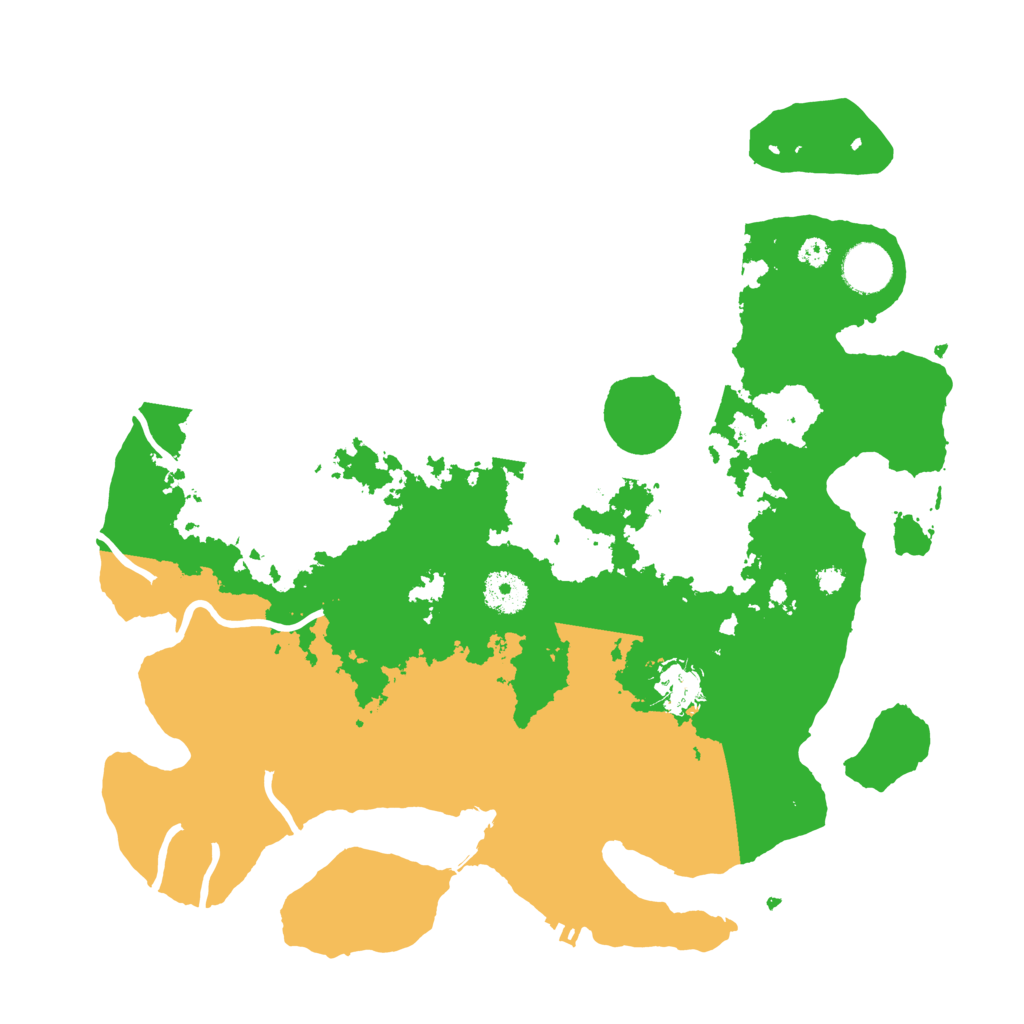 Biome Rust Map: Procedural Map, Size: 3600, Seed: 112