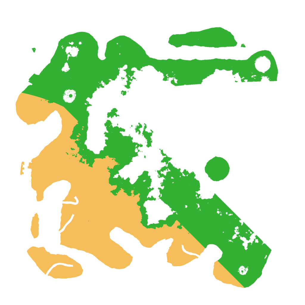 Biome Rust Map: Procedural Map, Size: 3500, Seed: 1462489272