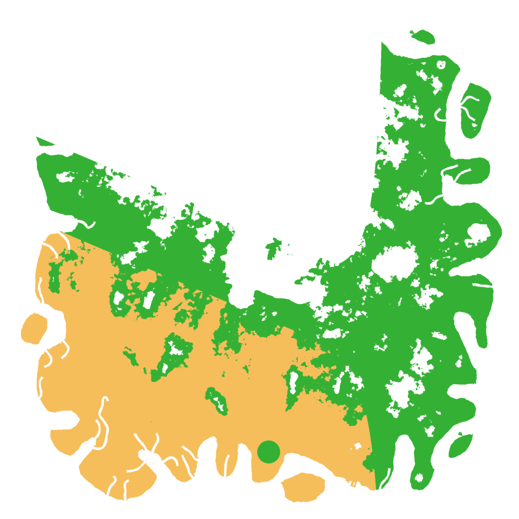 Biome Rust Map: Procedural Map, Size: 6000, Seed: 1559512871