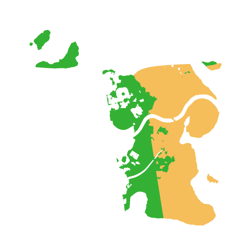 Biome Rust Map: Procedural Map, Size: 3000, Seed: 1471285982