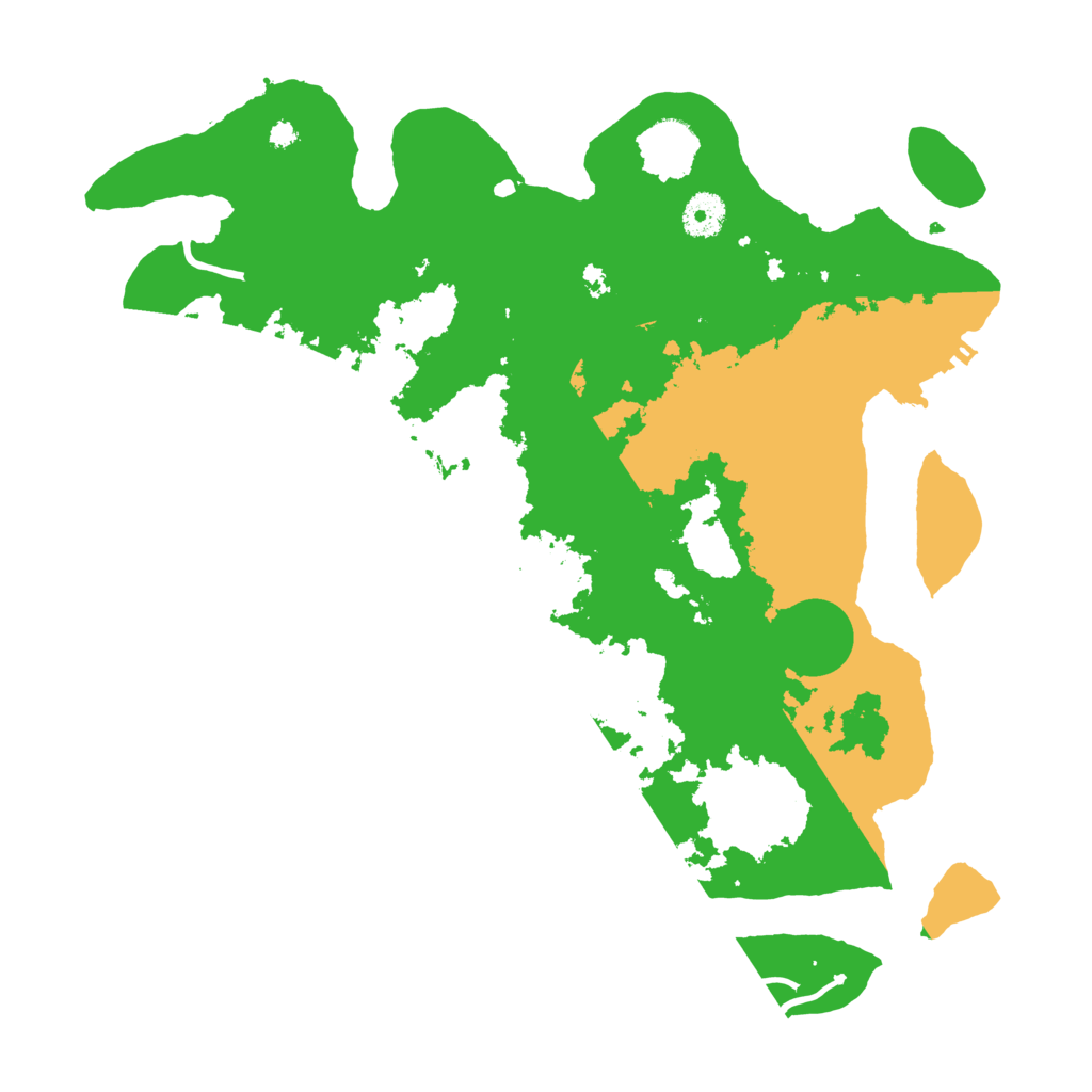 Biome Rust Map: Procedural Map, Size: 3750, Seed: 74265493