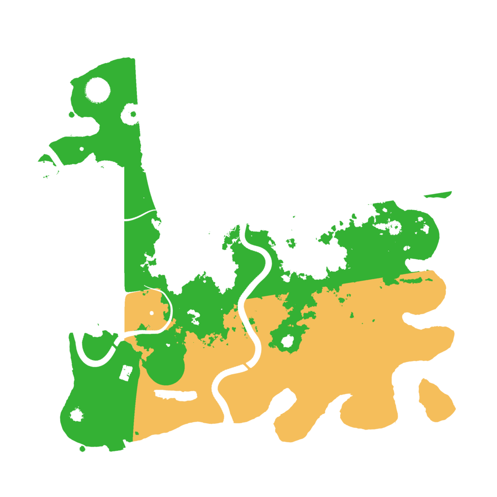 Biome Rust Map: Procedural Map, Size: 3500, Seed: 678767623