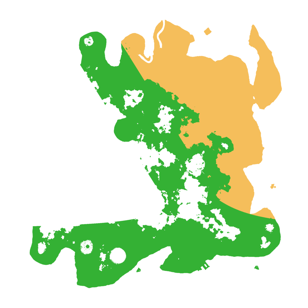 Biome Rust Map: Procedural Map, Size: 3450, Seed: 69334114