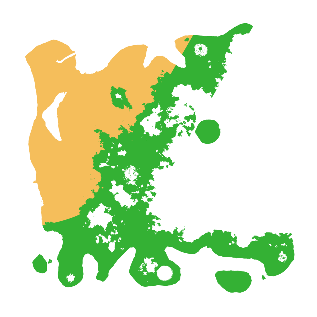 Biome Rust Map: Procedural Map, Size: 3700, Seed: 1791