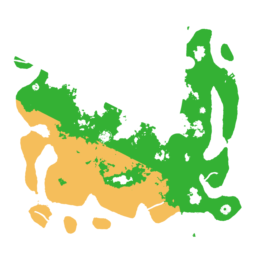 Biome Rust Map: Procedural Map, Size: 3800, Seed: 333104091