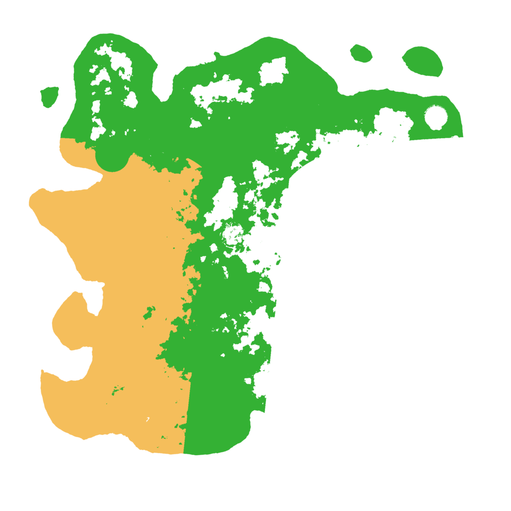Biome Rust Map: Barren, Size: 4000, Seed: 540690514