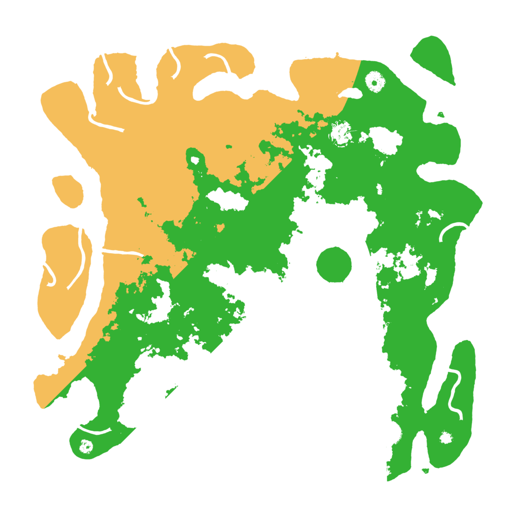 Biome Rust Map: Procedural Map, Size: 4000, Seed: 1277927131