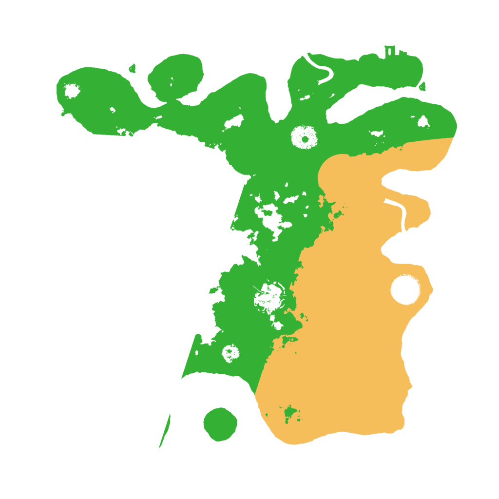 Biome Rust Map: Procedural Map, Size: 3000, Seed: 954140259