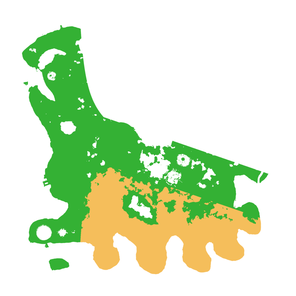Biome Rust Map: Procedural Map, Size: 3500, Seed: 1940057873