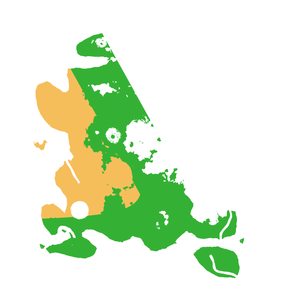 Biome Rust Map: Procedural Map, Size: 3000, Seed: 19840918