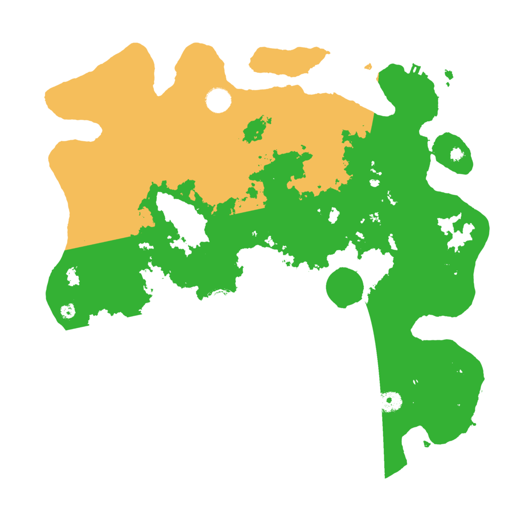 Biome Rust Map: Procedural Map, Size: 3700, Seed: 1589958522