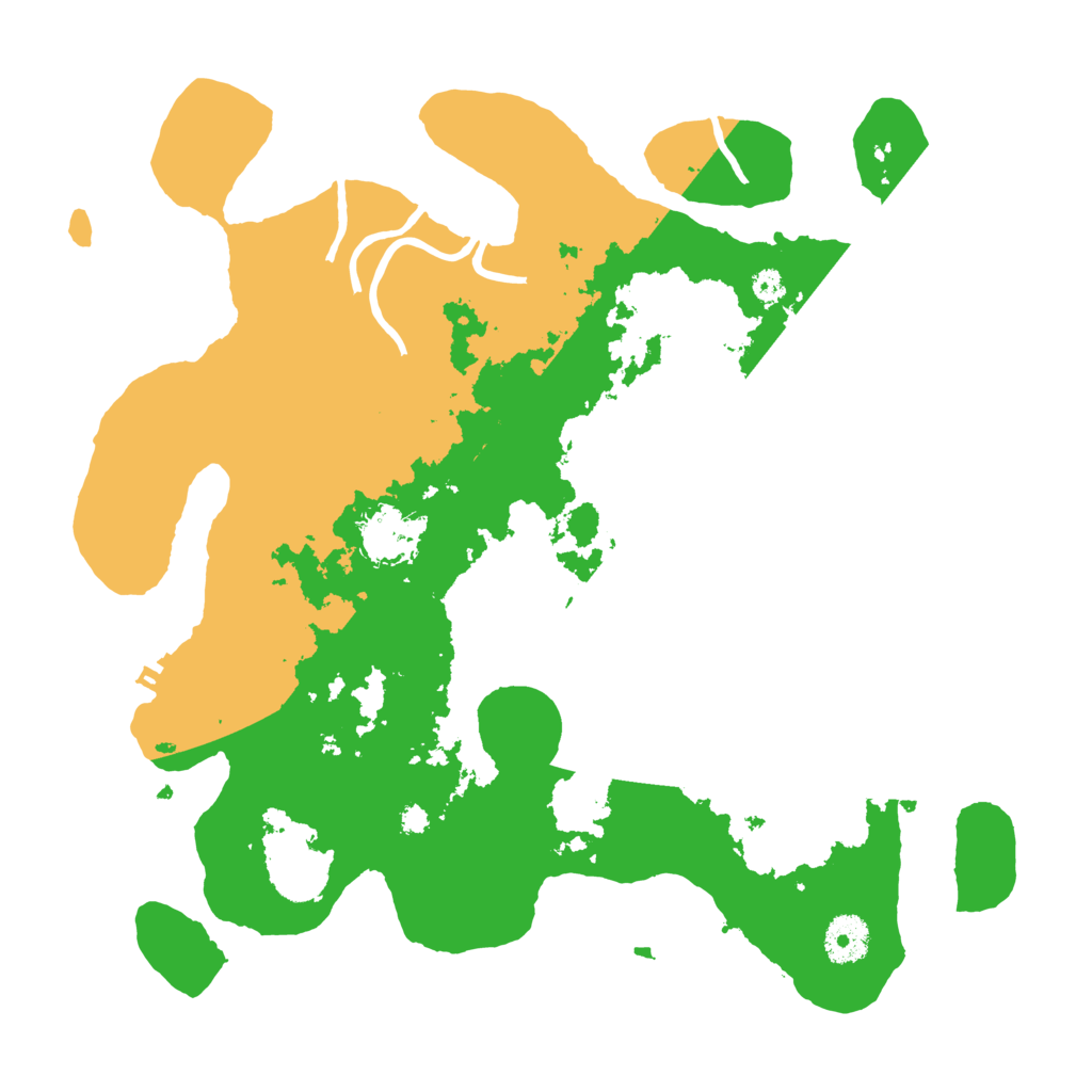 Biome Rust Map: Procedural Map, Size: 3500, Seed: 8763