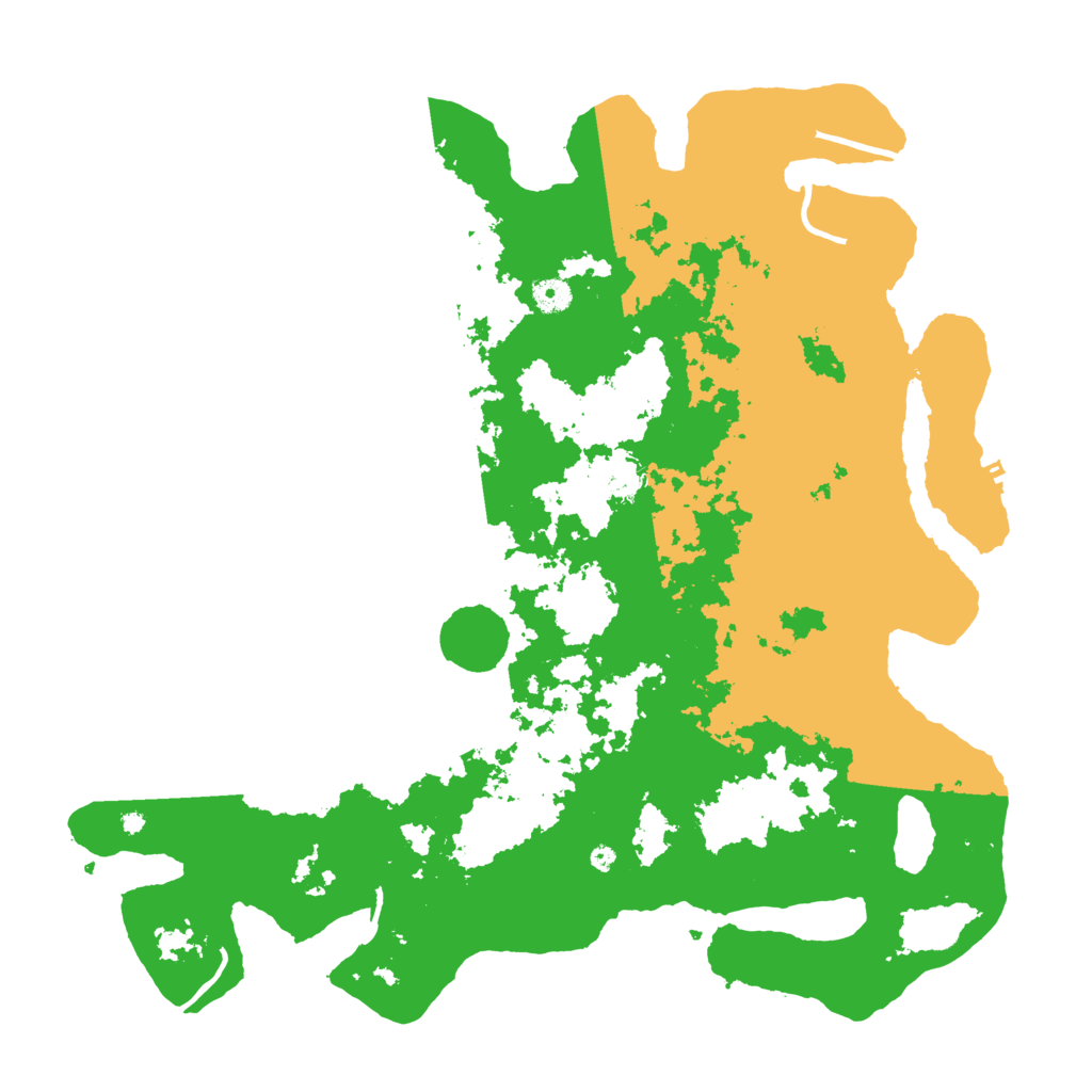 Biome Rust Map: Procedural Map, Size: 4500, Seed: 13879