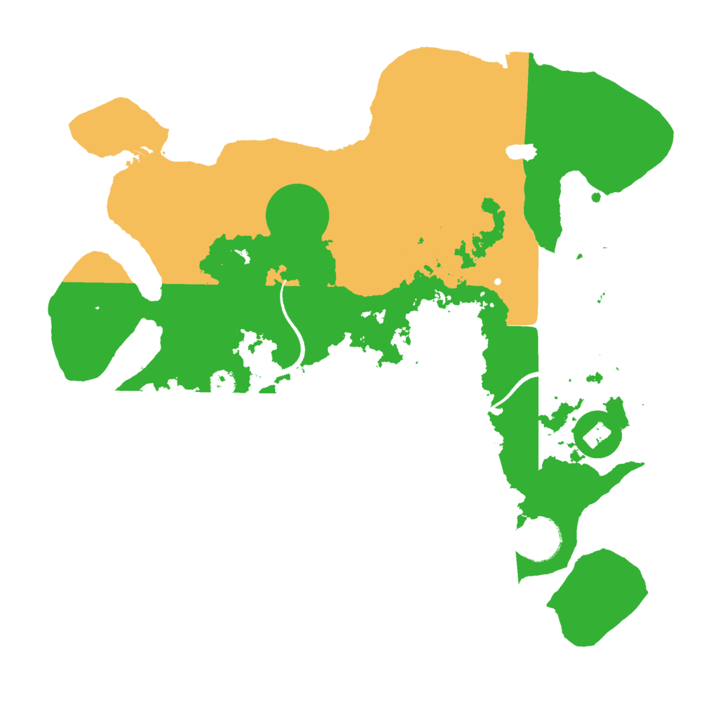 Biome Rust Map: Procedural Map, Size: 3000, Seed: 753956