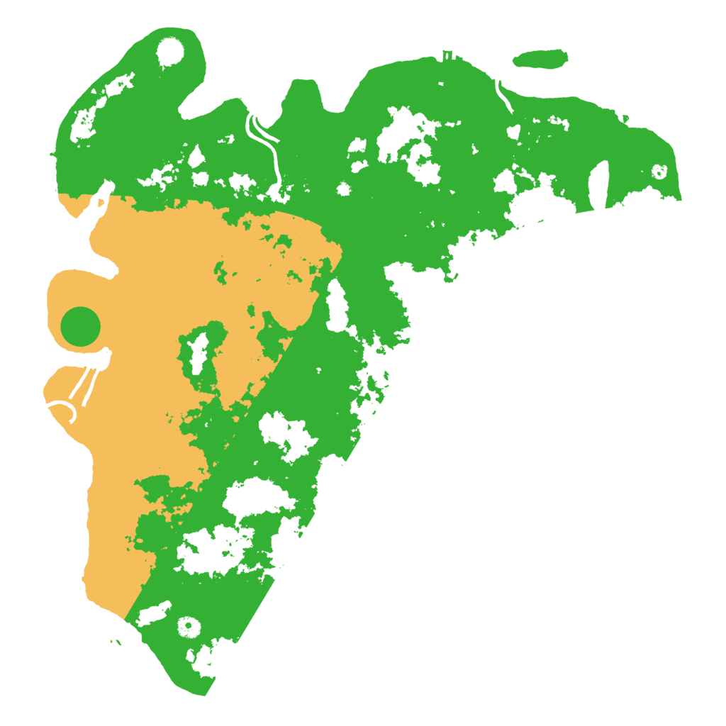 Biome Rust Map: Procedural Map, Size: 4800, Seed: 1030427388