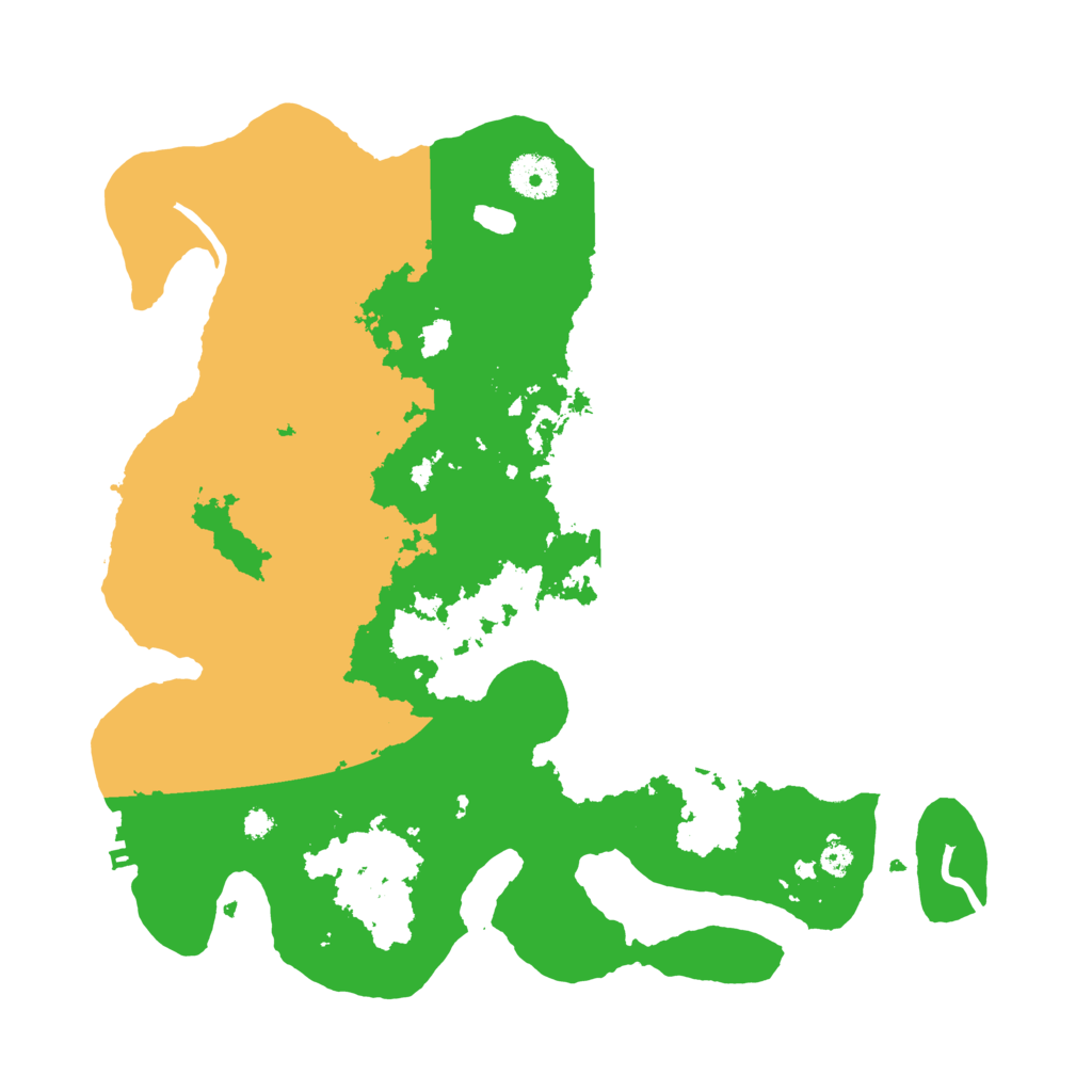 Biome Rust Map: Procedural Map, Size: 3500, Seed: 1502107955