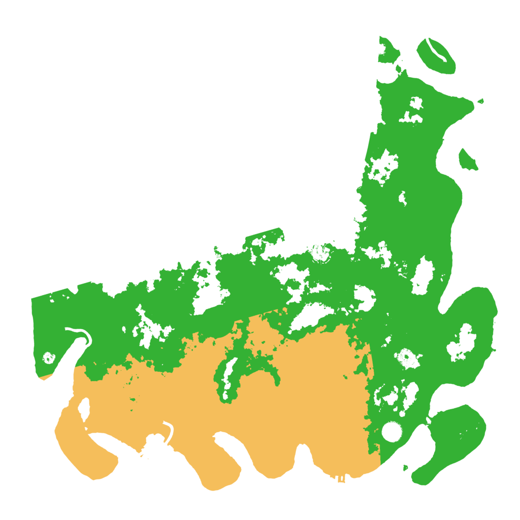 Biome Rust Map: Procedural Map, Size: 4500, Seed: 20626