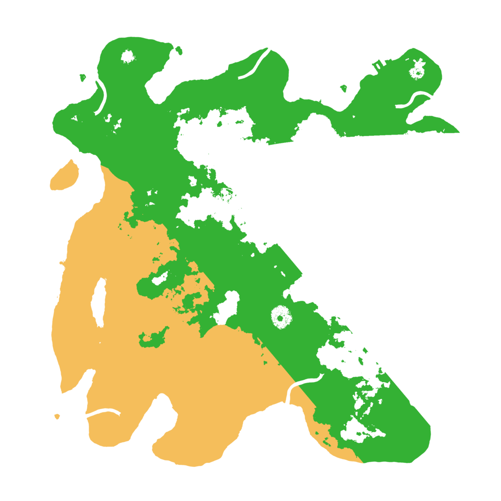 Biome Rust Map: Procedural Map, Size: 3500, Seed: 654389433