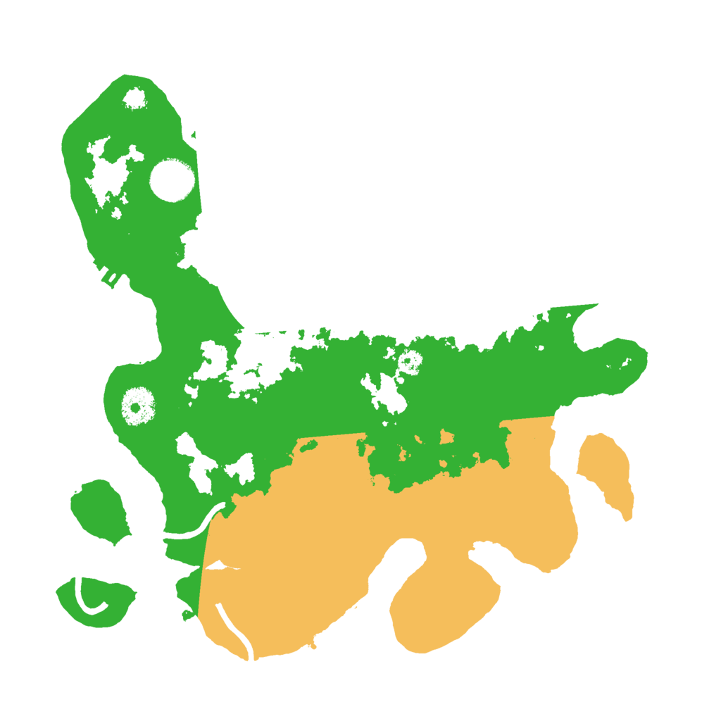 Biome Rust Map: Procedural Map, Size: 3000, Seed: 1912503618