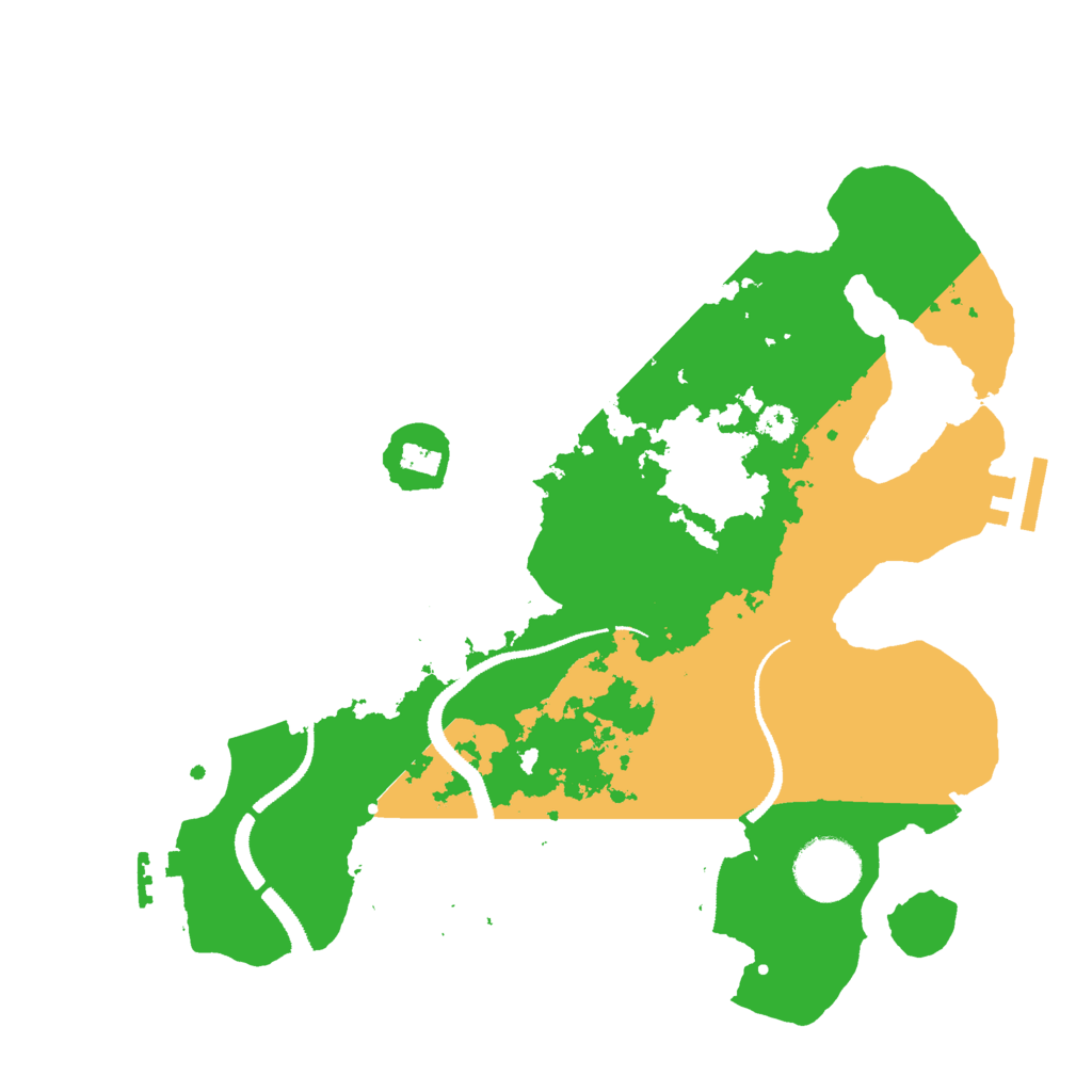 Biome Rust Map: Procedural Map, Size: 3000, Seed: 101823411