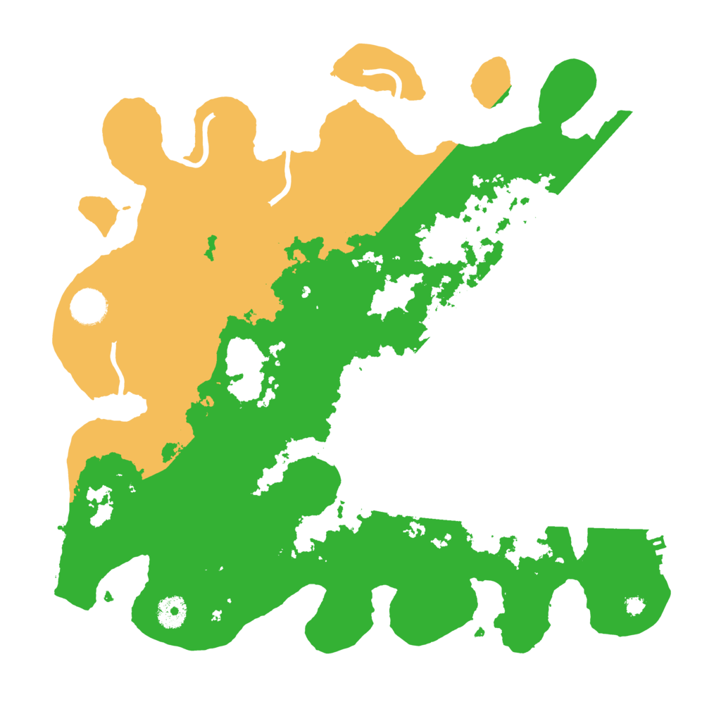 Biome Rust Map: Procedural Map, Size: 3500, Seed: 1479928838