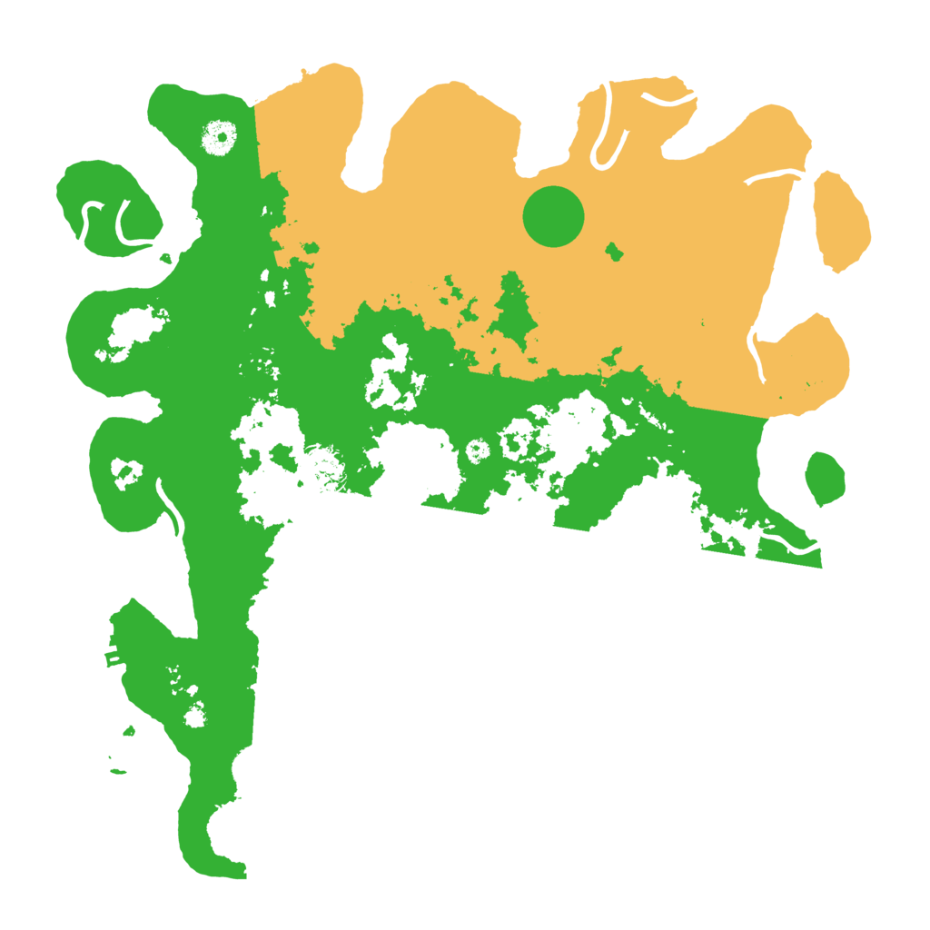 Biome Rust Map: Procedural Map, Size: 4000, Seed: 681437