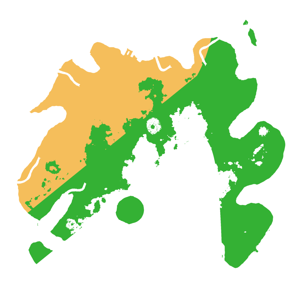 Biome Rust Map: Procedural Map, Size: 3000, Seed: 846371