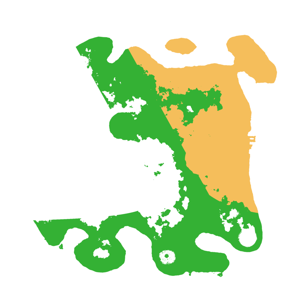 Biome Rust Map: Procedural Map, Size: 3000, Seed: 29836