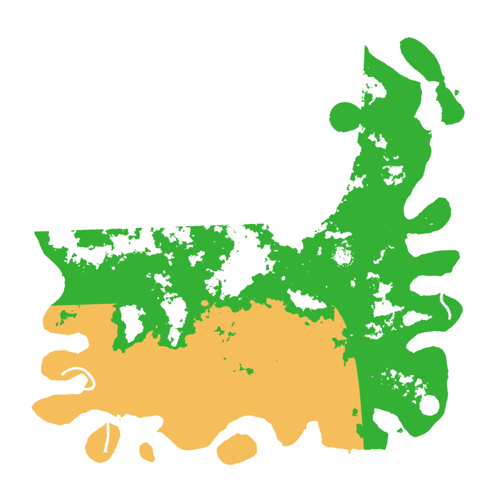 Biome Rust Map: Procedural Map, Size: 4500, Seed: 9766763