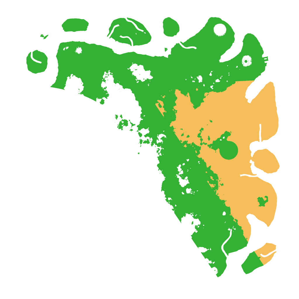 Biome Rust Map: Procedural Map, Size: 4250, Seed: 1660118019