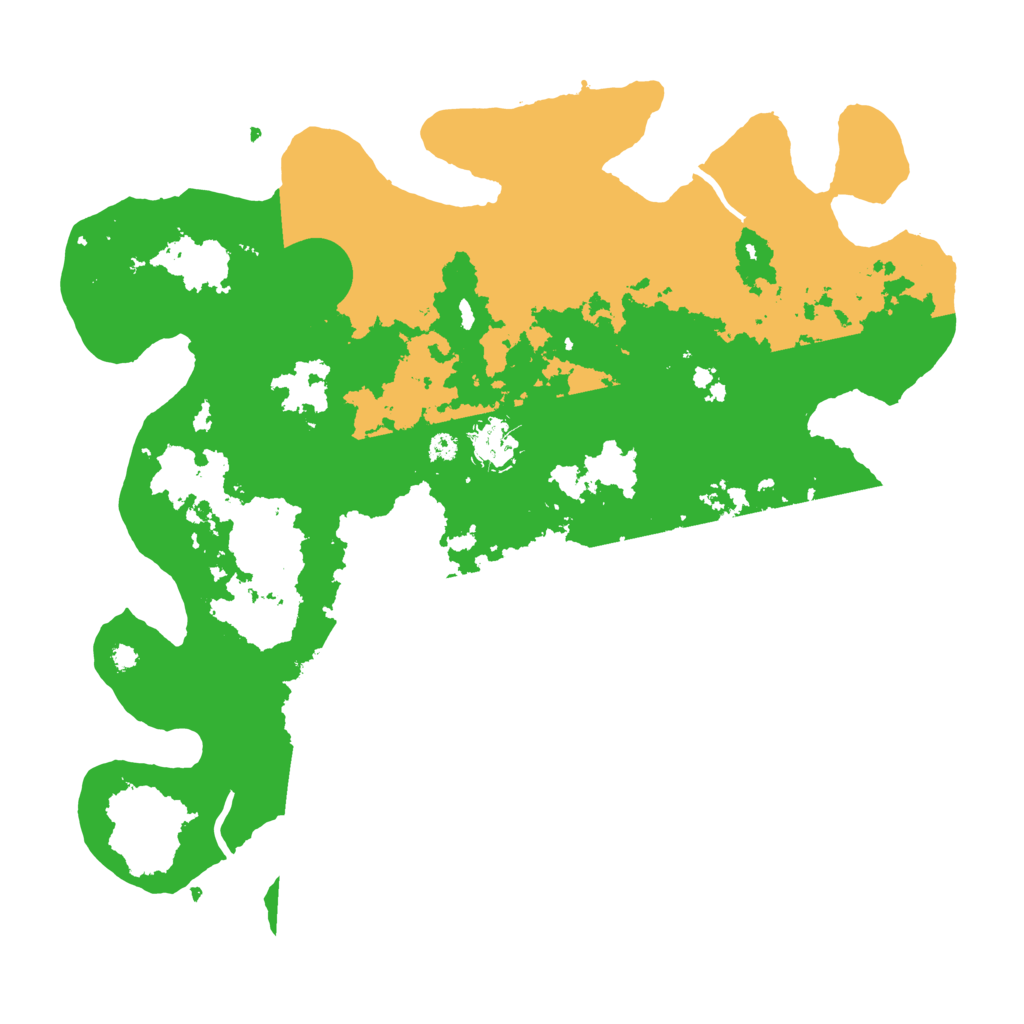 Biome Rust Map: Procedural Map, Size: 3700, Seed: 757814109