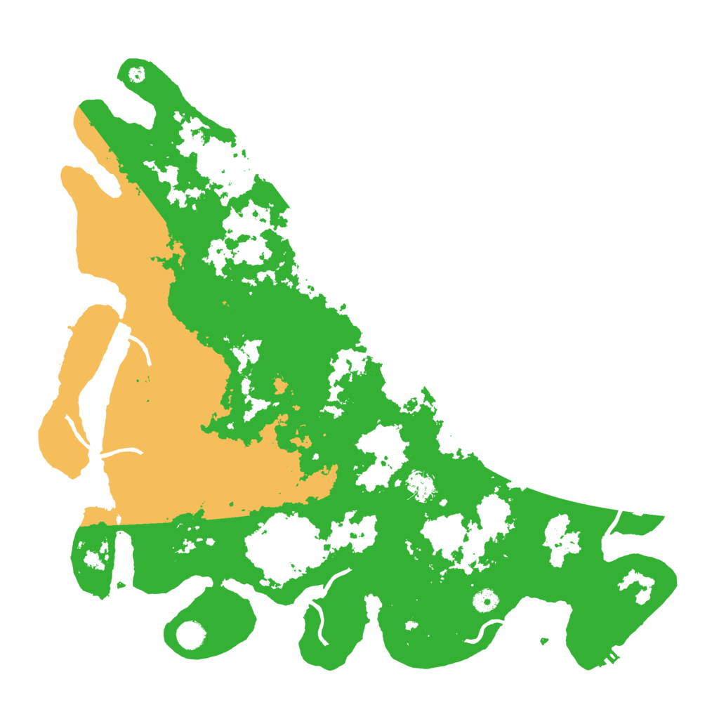 Biome Rust Map: Procedural Map, Size: 4500, Seed: 987868458
