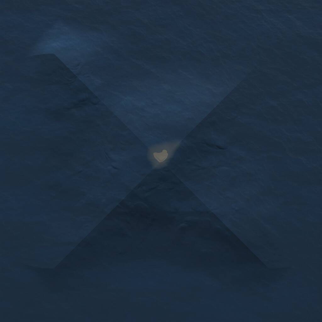 Rust Map: Procedural Map, Size: 1000, Seed: 1247235816, 1 Monuments