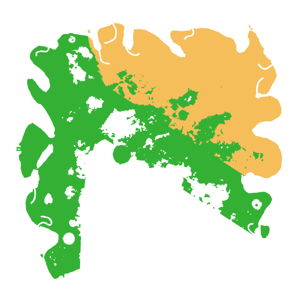 Biome Rust Map: Procedural Map, Size: 4500, Seed: 654789