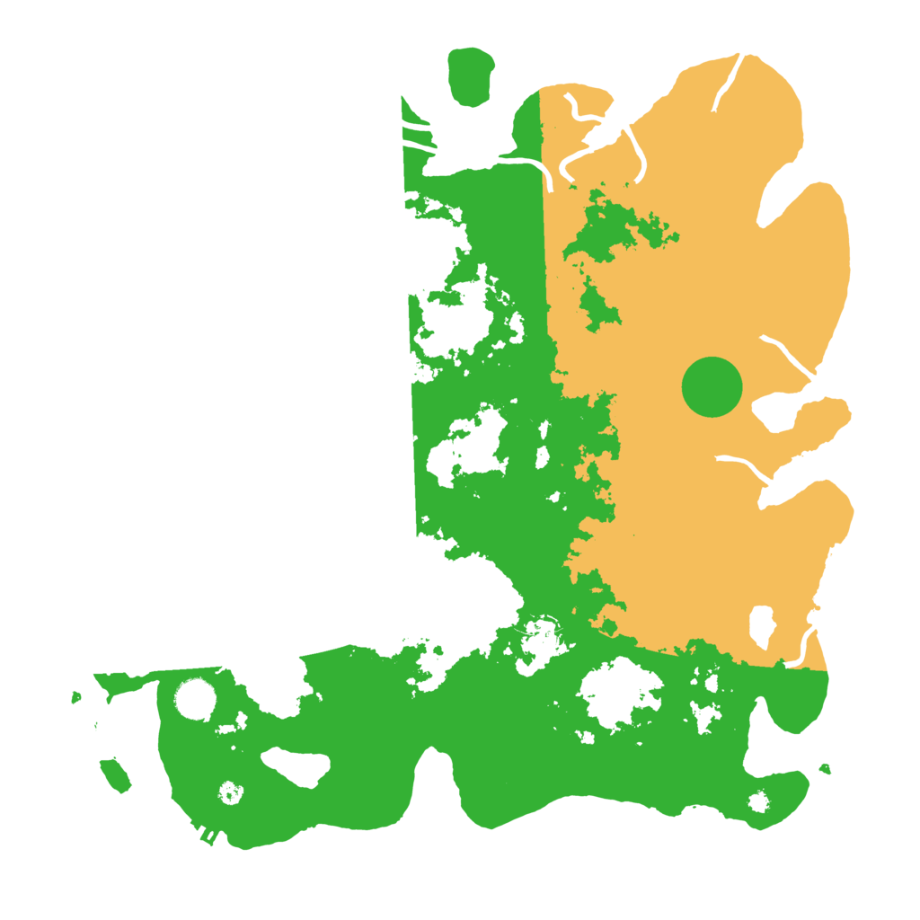 Biome Rust Map: Procedural Map, Size: 4000, Seed: 625116150