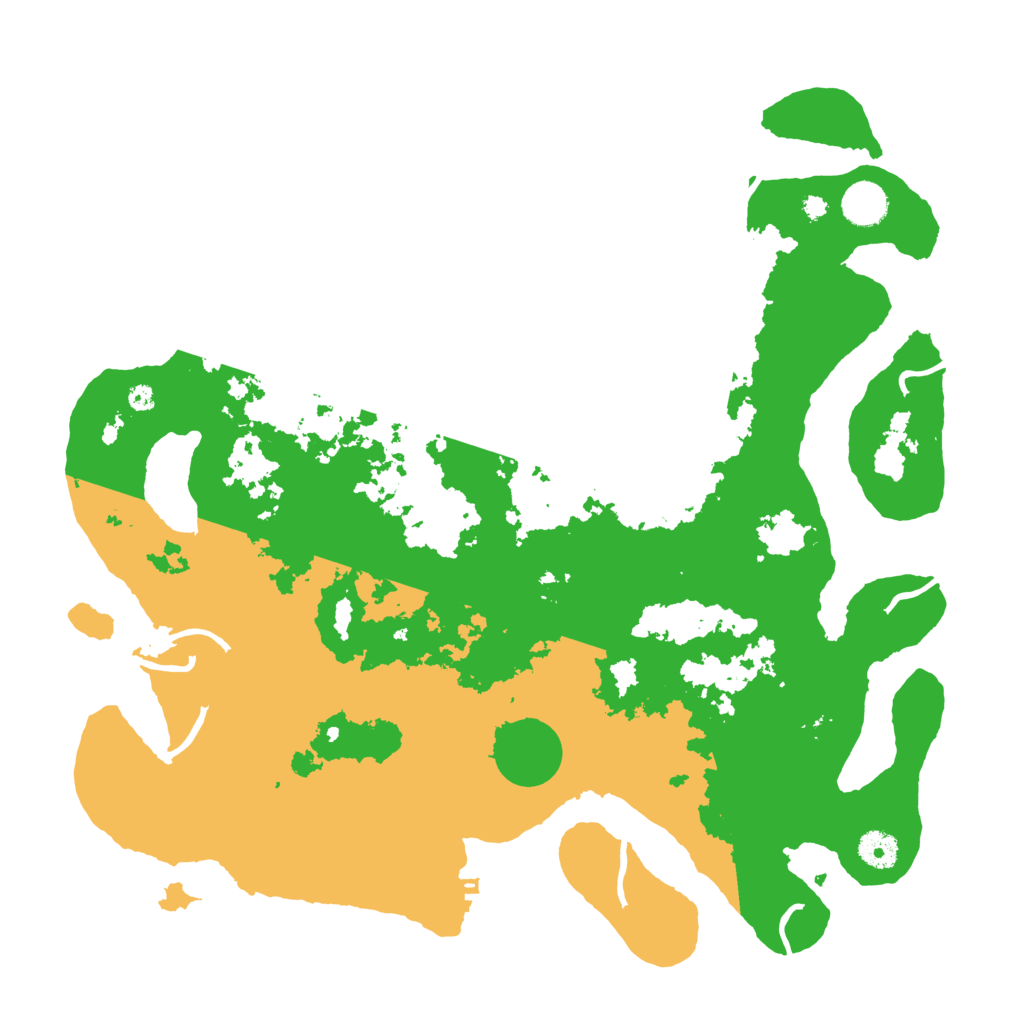 Biome Rust Map: Procedural Map, Size: 4000, Seed: 982425