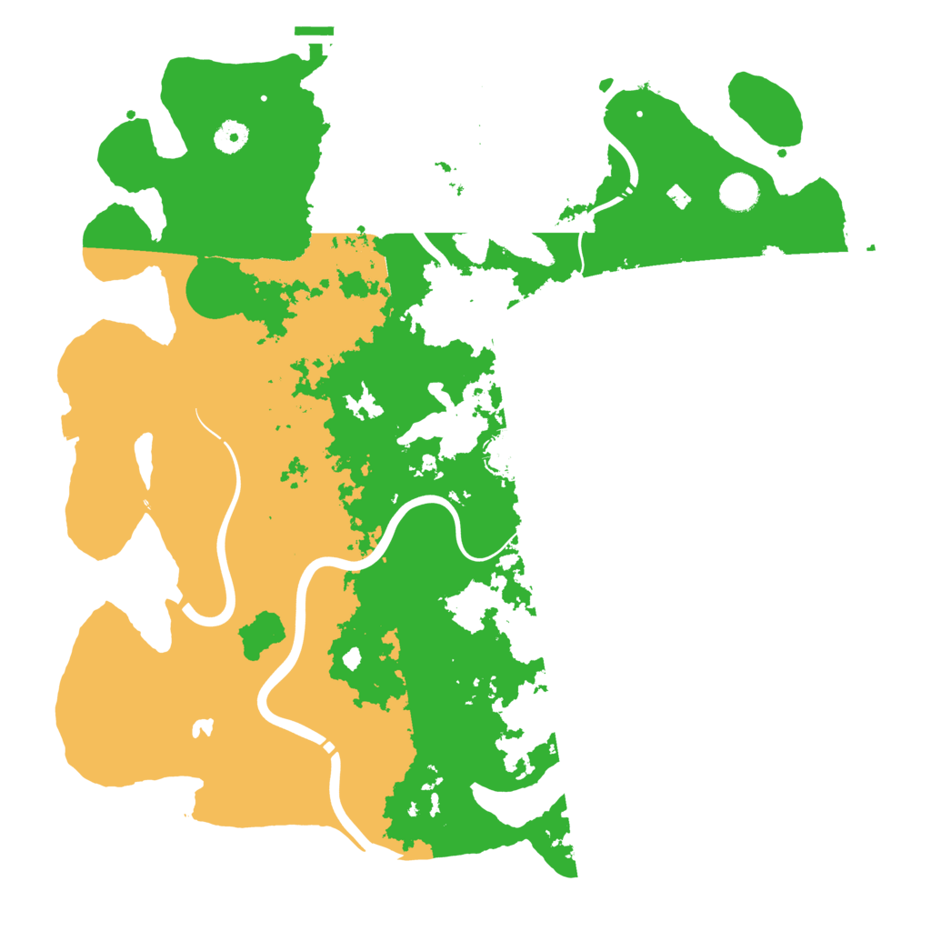 Biome Rust Map: Procedural Map, Size: 4250, Seed: 461884432