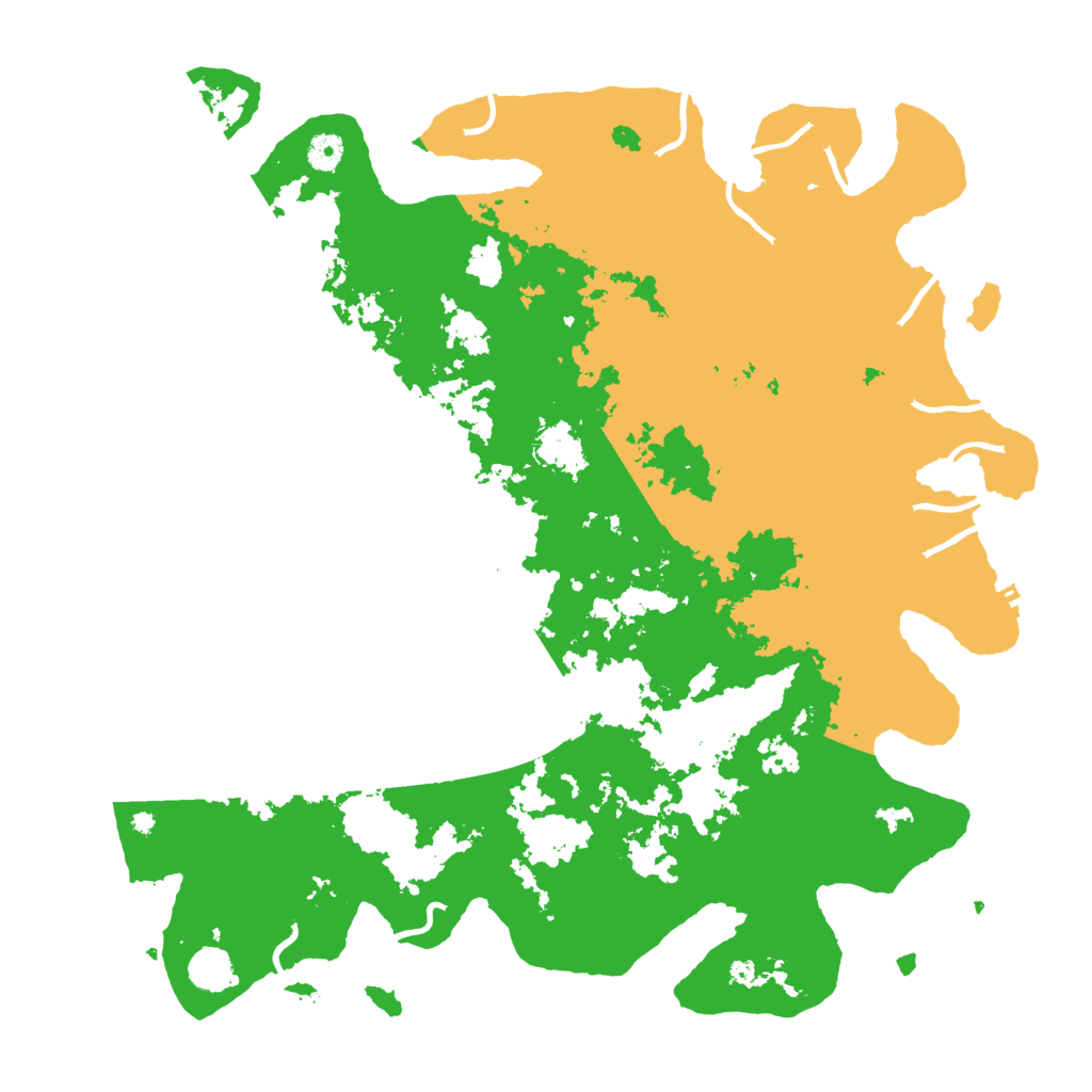 Biome Rust Map: Procedural Map, Size: 4500, Seed: 1961307004