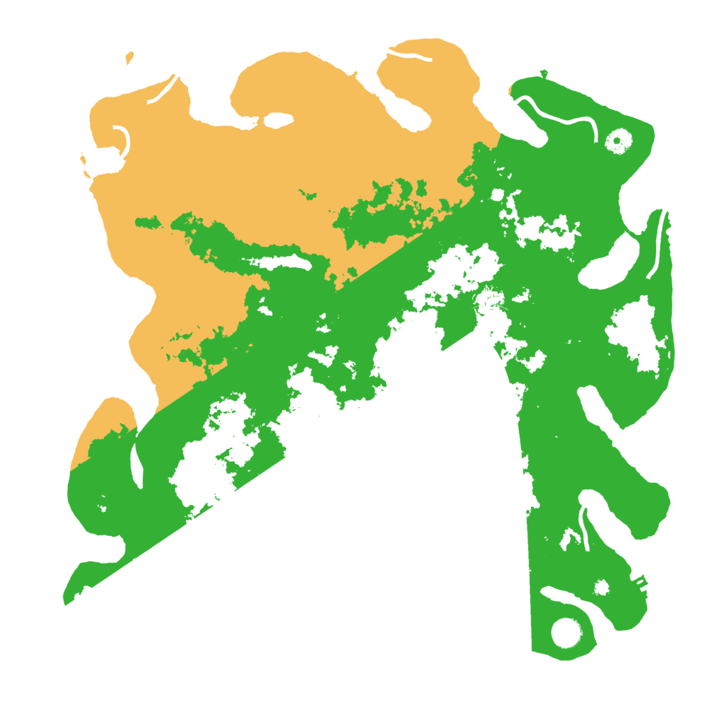 Biome Rust Map: Procedural Map, Size: 4250, Seed: 23996