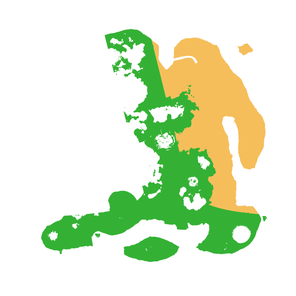 Biome Rust Map: Procedural Map, Size: 3000, Seed: 17348