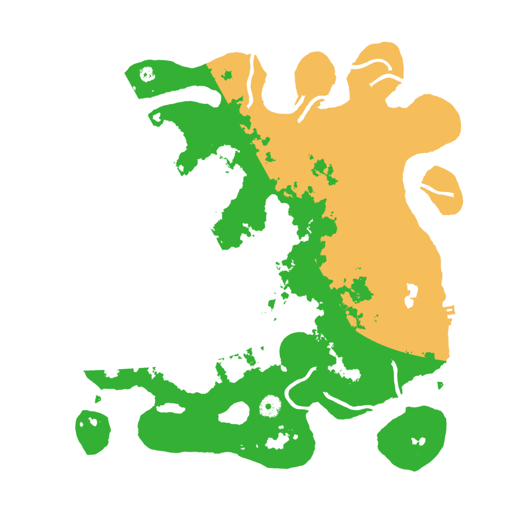 Biome Rust Map: Procedural Map, Size: 3500, Seed: 1665028239