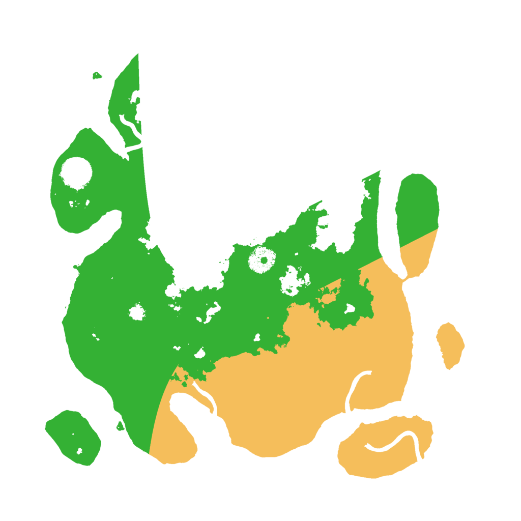 Biome Rust Map: Procedural Map, Size: 3000, Seed: 1812287491
