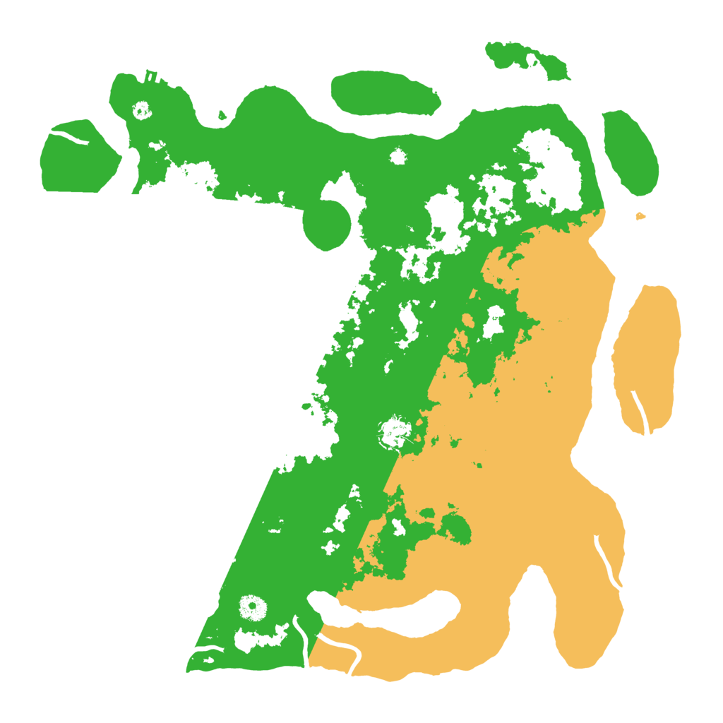 Biome Rust Map: Procedural Map, Size: 4000, Seed: 521475328
