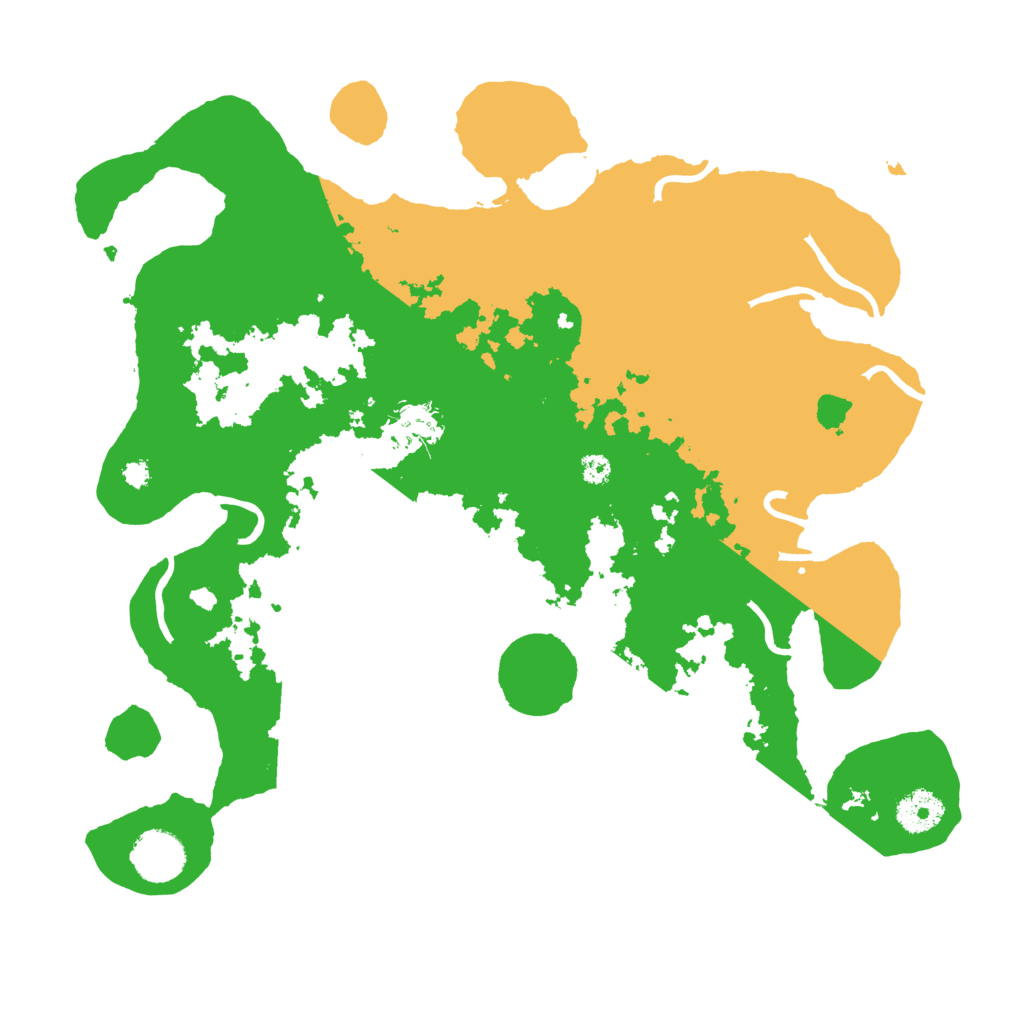Biome Rust Map: Procedural Map, Size: 3500, Seed: 2102809401