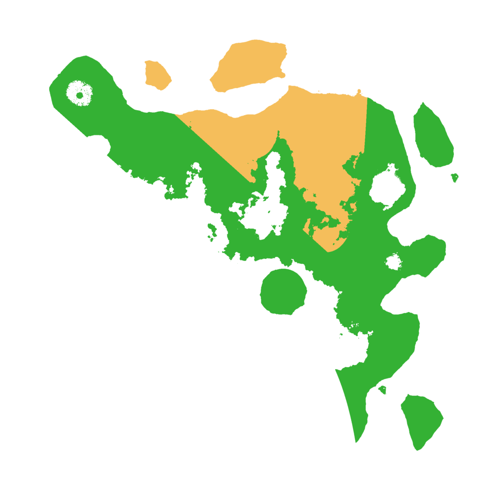 Biome Rust Map: Procedural Map, Size: 3000, Seed: 33592