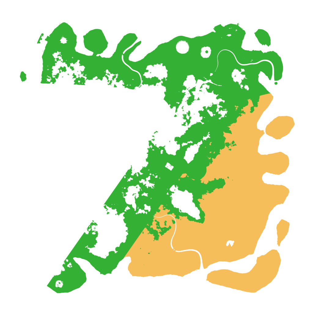Biome Rust Map: Procedural Map, Size: 4250, Seed: 1009518293