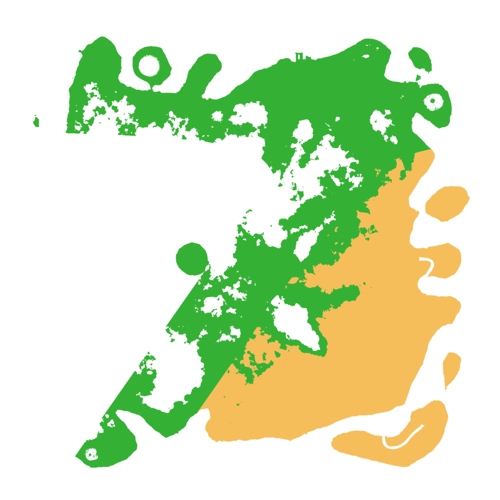 Biome Rust Map: Procedural Map, Size: 4250, Seed: 1009518293