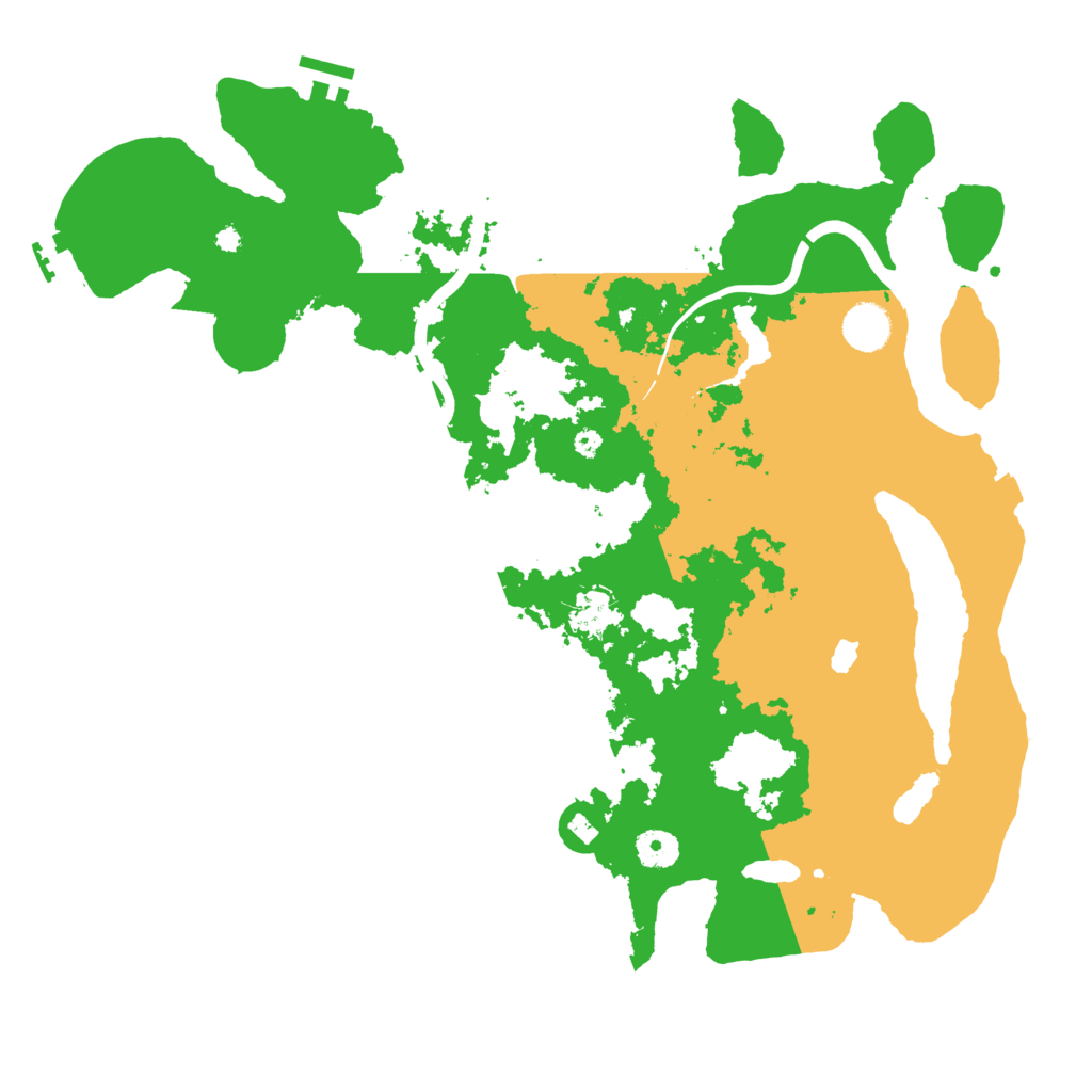 Biome Rust Map: Procedural Map, Size: 4000, Seed: 1579695315