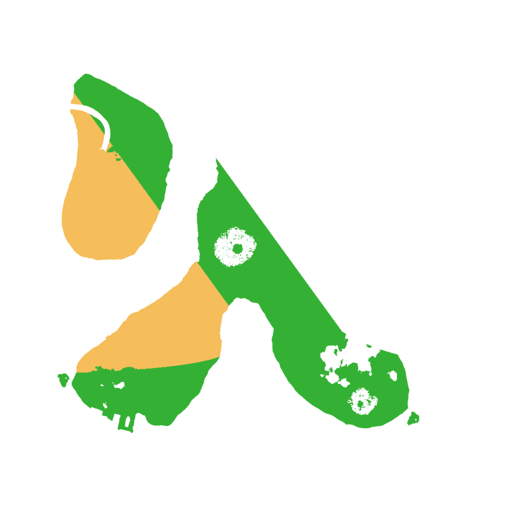 Biome Rust Map: Procedural Map, Size: 2000, Seed: 1292807713